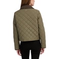 thumbnail image 2 of Tahari womens  Haly Short Quilted Jacket, m, Green, 2 of 4