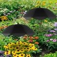 thumbnail image 4 of Fufafayo under $5 Garden Parasol, Large Plant Stake Sun Shade Umbrella, Outdoor Rain Protection for Potted Plants, Adjustable Canopy for Patio Balcony, 4 of 5