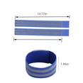 thumbnail image 4 of Reflective Safety Band,2 Pack Reflective Safety Reflective Safety Wristbands Armband Ankle Bands Remarkable Clarity, 4 of 5