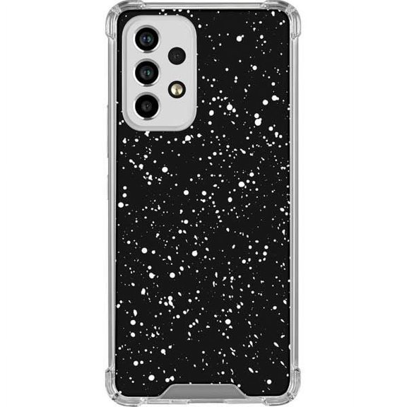 Skinit Polka Dots Black Speckle Galaxy A53 5G Clear Case