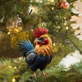 thumbnail image 2 of Árbol de Navidad Adorno de Pollo Lindo Coche Colgante Acrílico Creativo (B), 2 of 3