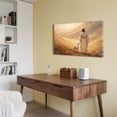 thumbnail image 4 of Jesus and Lamb Canvas Wall Art – Christian Religious Print on Canvas, Faith-Inspired Artwork for Living Room Bedroom Home Office Decor, 18x12’’, 4 of 7