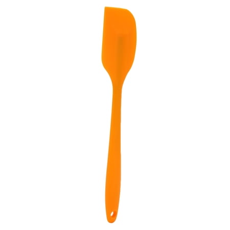Rupoun Silicone Wax Spatulas Reusable Waxing Spatulas Hair Removal Sticks Applicator for Wax Warmer Hard Wax Heater, Orange Large Size, Multi-Purpose Hair Removal Tool, 1 Count