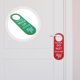 thumbnail image 1 of VERDANVERSE Señal Para Puerta De Cuero Doble Cara Para Hotel Y Hogar Mensaje No Molestar Moderno, 1 of 6