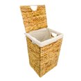 thumbnail image 2 of Trademark Innovations Wicker Laundry Hamper with Lid, 2 of 3