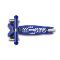 thumbnail image 3 of Micro Mini Deluxe LED Scooter – Navy Blue | Adjustable Handlebar & Light-Up Wheels, 3 of 5