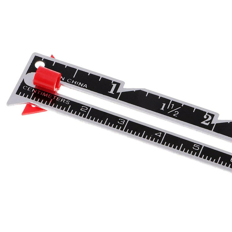 5Pcs Metal Sewing Gauge for Measuring Hemming Quilting Craft 15cm Lenght 