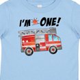 thumbnail image 4 of Inktastic I'm 1 Fire Truck 1st Birthday Boys or Girls Baby T-Shirt, 4 of 5