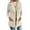Beige, variant on Women's Temperament Cardigan Solid Plush Vest Jacket for Fall and Winter, Chic Design, Winter Clothes for Women,Beige,L