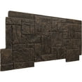 thumbnail image 4 of Ekena Millwork 49"W x 24 1/2"H x 1 1/4"D Castle Rock Stacked Stone, EverStone Faux Stone Siding Panel, Alder Creek, 4 of 9