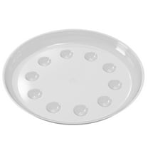 Mainstays 12" Round Clear Plastic Plant Saucer
