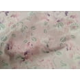 thumbnail image 4 of oneOone Cotton Poplin Dusty Pink Fabric Florals Dress Material Fabric Print Fabric By The Yard 42 Inch Wide, 4 of 4