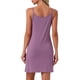 thumbnail image 3 of INSPIRAR CHIC Vestido de Noche para Mujeres Modal Suave con Tirantes Espagueti Cuello Redondo Ropa de Dormir XL Púrpura Rosa, 3 of 6