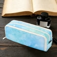 thumbnail image 6 of Nkmbld Large-Capacity Pencil Case Multi-Layer Zippered Pencil Pouch Portable Handheld Pencil Bag, Cute Stationery Organizer for Boys Girls, Blue, 6 of 8