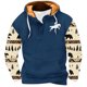 thumbnail image 1 of Sudaderas con capucha para hombre, moda, bolsillos, manga larga, estampado, sudaderas con capucha, blusa para hombre, blusa de poliéster, 1 of 4