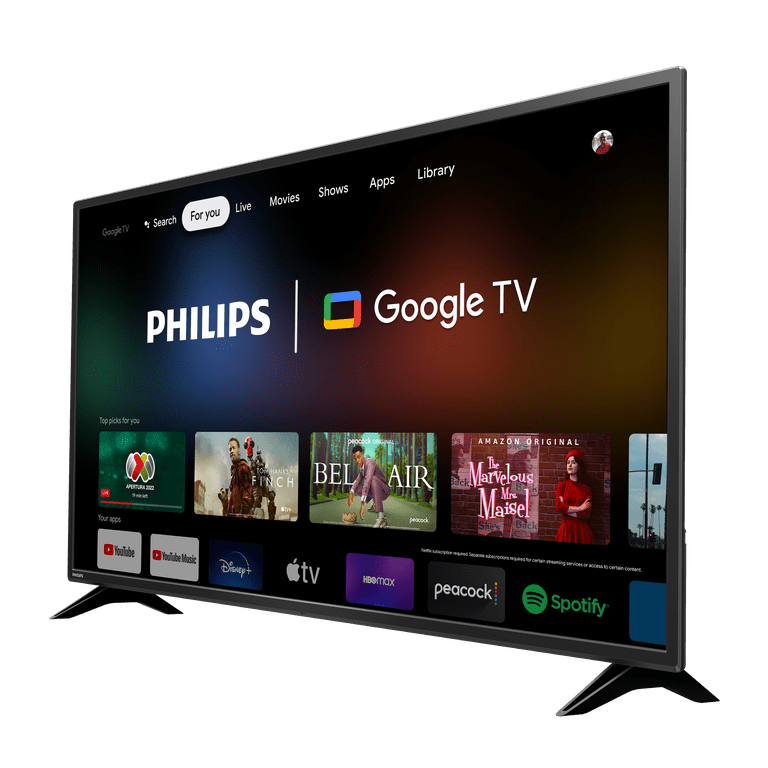 Philips 50 Class 4K Ultra HD (2160p) Google Smart LED TV (50PUL7552/F7)  (New) 