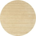 thumbnail image 1 of Ahgly Company Indoor Round Contemporary Brown Gold Abstract Area Rugs, 8' Round, 1 of 6