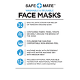 thumbnail image 2 of Safe+Mate Reusable and Washable Cloth Face Mask Adult L/XL - Camo, 2 of 7