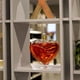 thumbnail image 5 of Decoraciones para el día de San Valentín, adornos para el día de San Valentín, regalos creativos para el día de San Valentín, botella de vidrio con forma de corazón, botellas de whisky, manualidades d, 5 of 7