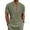 Army Green, variant on Men's Cotton Linen Shirt Short Sleeve Drawstring Lace up Arm Banded Tops Medieval Viking Pirate Renaissance Costume Navy
