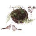 thumbnail image 1 of FOMIYES 1Jgo Nido Decorativo De Ratán Artesanía Para De Jardín Y Eventos Especiales, 1 of 6