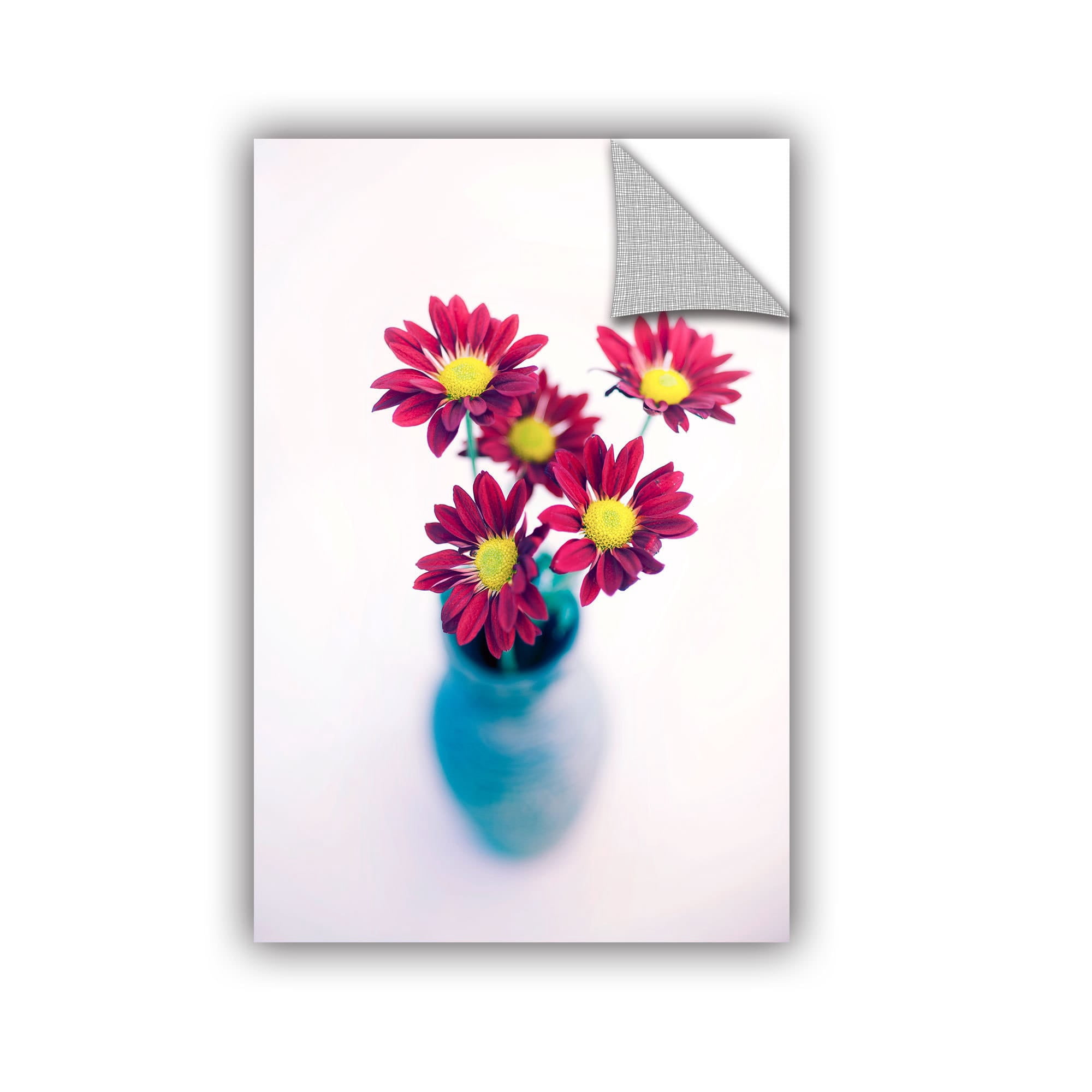 ArtWall Elena Ray "Modern Flowers" Art Appeals Removable Wall Art