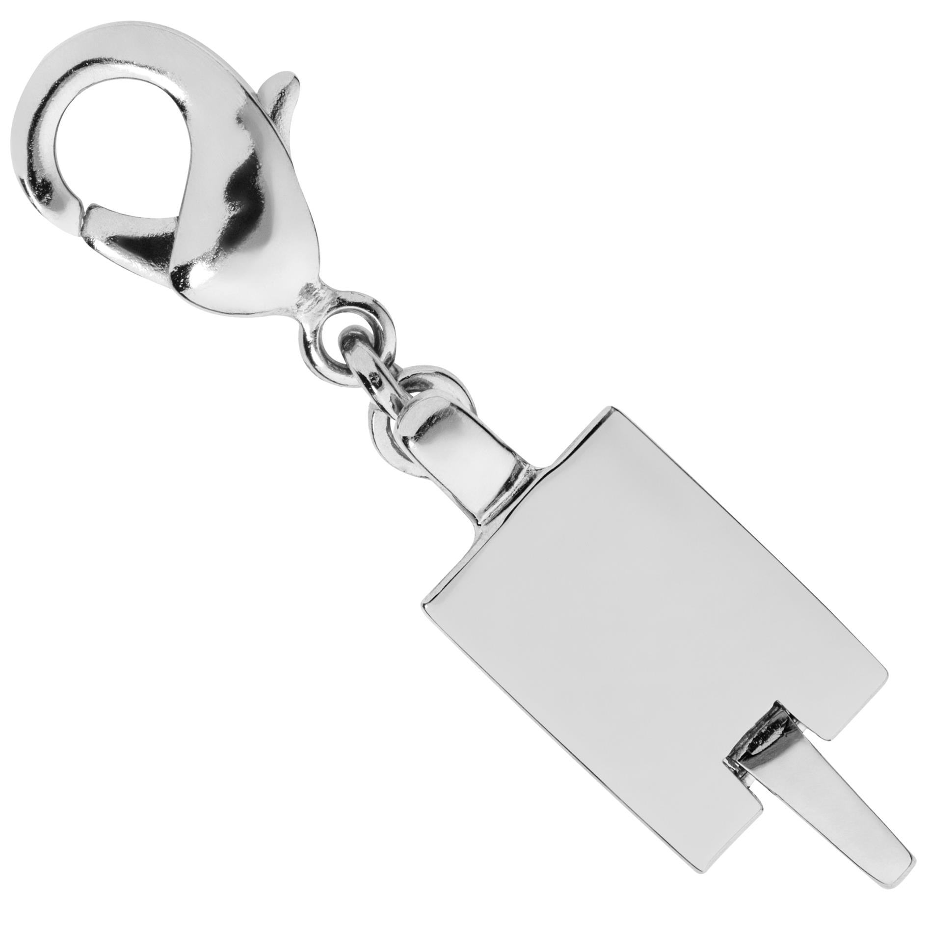 Demika Sterling Silver Plated SelfLocking Jewelry Clasp