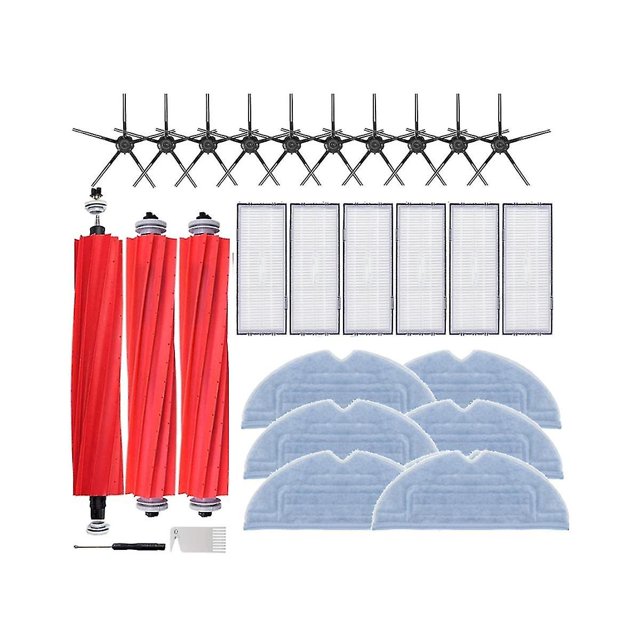 27 piezas de repuesto Para aspiradora robot LIUXGMXG S7/S7 Plus/S7 Maxv/S7 Maxv Plus/T7/T7S/G10S/G10S Pro