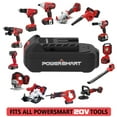 PowerSmart 20V LithiumIon Cordless 22 inch Hedge Trimmer, PS76106A 2.0