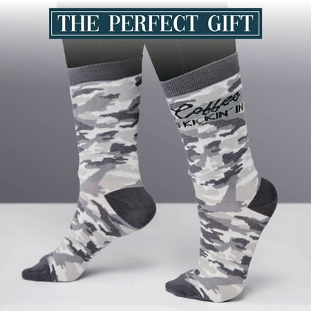

Pavilion Gift Company - Coffee - S-M Cotton Blend Sock