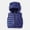 04Navy, variant on Hicidod Toddler Puffer Vest Cute Bear Ears Hooded Infant Jackets Sleeveless Lightweight Solid Color Winter Warm Down Coats