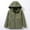 Army Green, variant on Generic Kids Boys Girls Polar Fleece Jacket Toddler Outerwear Warm Autumn Winter Youth Coat with Hood for 3-17 Years