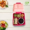 thumbnail image 3 of Lonchera niña y niño tipo incluye termo, bento box c 4 compartimentos modulables de gran capacidad, lunch box con sellado hermético , caja de almuerzo, 3 of 9