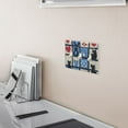 thumbnail image 5 of Yayeee Toggle Light Switch Wall Plate 3-Gang 6.37"x4.48" Decorative Outlet Cover, Black Cats and Hearts, 5 of 7