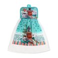 thumbnail image 1 of IH Casa Decor Tie Hand Towel Coffee To Go - Set of 2, 1 of 2