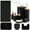 23pcs, variant on ALLJOY Bathroom Accessories, 7Pcs Black Bathroom Accessories Set Complete,Bathroom Decor Sets