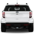 thumbnail image 3 of Ford Explorer Black Carbon Fiber Look Plate Billet Aluminum 2 inch Tow Hitch Cover, 3 of 5