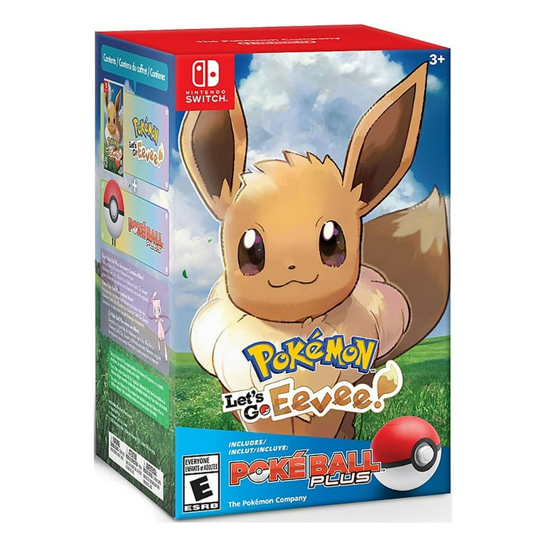 Pokemon: Let's Go, Eevee! w/ Poke Ball, Nintendo, Nintendo