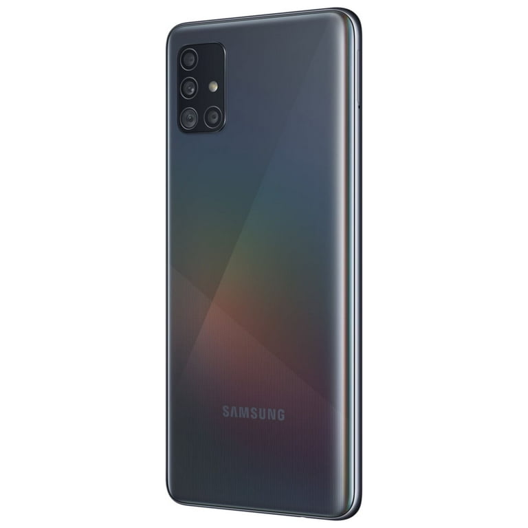 Samsung Galaxy A51 with 128GB Memory Cell Phone (Unlocked) Prism Crush  Black SM-A515UZKNXAA - Best Buy