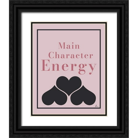Murdock, Ramona 20x24 Black Ornate Wood Framed with Double Matting Museum Art Print Titled - Main Character