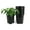 Black, variant on Cotta Planters 1 Gallon Nursery Pots 10-Pack 6 inch Plastic Planters Liners Greenhouse supplies
