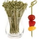 thumbnail image 2 of Palillos de cóctel de bambú, 200 piezas, brochetas de bambú de 12 cm con nudo en bucle, palillos de comida, palillos de dientes para fiestas para aperitivos, bebidas de cóctel, bocadillos de barbacoa,, 2 of 5