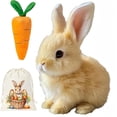 thumbnail image 1 of Juguete de conejito realista Nenerte Bun.ny con orejas saltarinas y temblorosas, 1 of 6