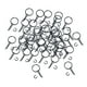 thumbnail image 3 of 100 Uds llavero con anilla dividida llaveros de Metal con conector de cadena de eslabones regalo anillo de salto abierto llaveros en para dijes negro, 3 of 8