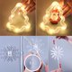 thumbnail image 4 of Decoración navideña Luces de cadena LED Estilo de árbol de Navidad Luz de color Luz de ambiente interior Luz de cortina USB Control remoto Luz de barra de hielo JAMW Sencillez, 4 of 5