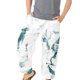 thumbnail image 1 of Pantalones largos para hombre, bombachos de moda, pantalones estampados elásticos sueltos para playa Athleisure Odeerbi ODB-2, 1 of 3