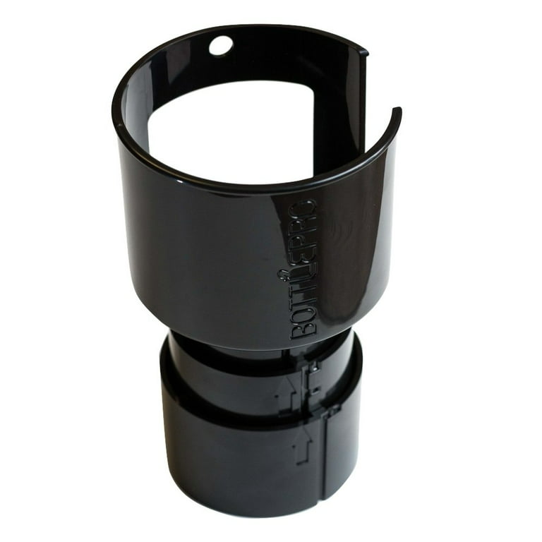Isaddle Large Car Cup Holder Adapter Compatible with Hydro Flask 32oz 40oz 50/50 Flask, Yeti 24/30/36oz, Nalgene 32oz Coffee Mugs - Car Interior