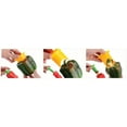 thumbnail image 3 of 2 pcs Pepper Corer Twist to Core & Seed Stuffed Bell Chili Jalapeno Cut Small Large Tomato Slice Remover Bright Kitchen, 3 of 7
