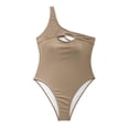 thumbnail image 4 of Traje de baño de una pieza para mujer, bikini sexy con relleno push-up y diseño calado., 4 of 4