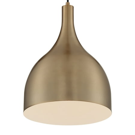 

Nuvo Lighting 60/7077 Bellcap 12 Wide Pendant - Brass